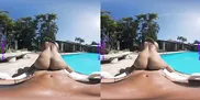 PURITYVR Curvy Latina Maria fucked poolside