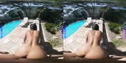 PURITYVR Curvy Latina Maria fucked poolside