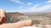 On A Cliff Me and M sexy beautie Masturbation