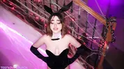Big Titty Stepdaughter Does Whatever It Takes To Go To The Party - Teen Loves Black
