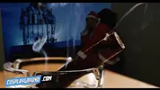 River Lynn Fucks Bad Santa Until He Cums On Her Face - Bad Santa Porn Cosplay Parody