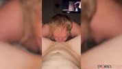 Petite Blonde Comes Over For Make Up Sex - Aubree Blair