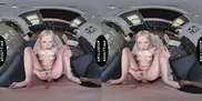 UP CLOSE VR - POV Petite Blonde Coco Lovelock Goes Into FERAL FRENZY Mode For Your Big Dick