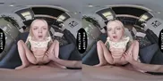 UP CLOSE VR - POV Petite Blonde Coco Lovelock Goes Into FERAL FRENZY Mode For Your Big Dick