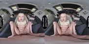 UP CLOSE VR - POV Petite Blonde Coco Lovelock Goes Into FERAL FRENZY Mode For Your Big Dick