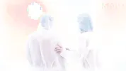ModelMedia Asia - Having wild sex while wearing protective gear during the pandemic
