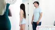 Mischievous Mia River tells Stepbro, "Hurry Cum Inside Me Before My Dad Gets Home!" - S1:E6