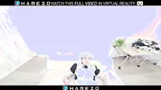 Japanese horny maid Cocoa Shirayuki had a hot fuck,in VR.