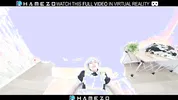 Japanese horny maid Cocoa Shirayuki had a hot fuck,in VR.