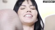 Cable Guy Walks In On Colombian Model’s Live Stream Fuck - LATINA MILF