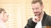 Sexy Professional Rebecca Volpetti Seduces Delivery Guy Into Lunch Break Anal Quickie