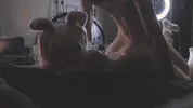 Felix Rae // tattooed bunny girl gets dp fucked and anal creampie with huge dick for Easter