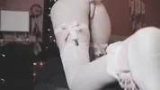 Felix Rae // tattooed bunny girl gets dp fucked and anal creampie with huge dick for Easter