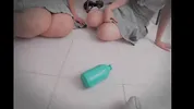 Amateur Threesome in Classroom! PART 2