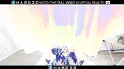Horny Japanese girl Mika Amimura with big tits gets fucked while moaning loudly,in VR.