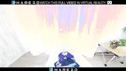 Horny Japanese girl Mika Amimura with big tits gets fucked while moaning loudly,in VR.