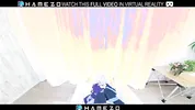 Horny Japanese girl Mika Amimura with big tits gets fucked while moaning loudly,in VR.