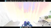 Horny Japanese girl Mika Amimura with big tits gets fucked while moaning loudly,in VR.