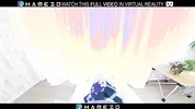 Horny Japanese girl Mika Amimura with big tits gets fucked while moaning loudly,in VR.