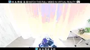 Horny Japanese girl Mika Amimura with big tits gets fucked while moaning loudly,in VR.