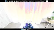 Horny Japanese girl Mika Amimura with big tits gets fucked while moaning loudly,in VR.