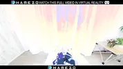 Horny Japanese girl Mika Amimura with big tits gets fucked while moaning loudly,in VR.