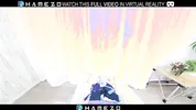 Horny Japanese girl Mika Amimura with big tits gets fucked while moaning loudly,in VR.
