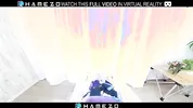 Horny Japanese girl Mika Amimura with big tits gets fucked while moaning loudly,in VR.