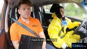This CZECH Babe Strips out of her EXTRA PROTECTION into Sexy Black Underwear - CZECH XXX