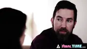 ANALTIME.XXX - Naughty Tattooed Babe Anna de Ville Gets Her Ass Pounded During Threesome