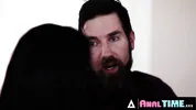 ANALTIME.XXX - Naughty Tattooed Babe Anna de Ville Gets Her Ass Pounded During Threesome