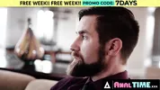 ANALTIME.XXX - Naughty Tattooed Babe Anna de Ville Gets Her Ass Pounded During Threesome