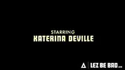 LEZ BE BAD - Homeschooled Petite Katerina Deville Gets Disciplined By Naughty Neighbor Lucia Rossi