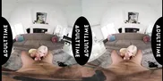 UP CLOSE VR - Tastefully-Tatted Beauty Emma Rosie Loves To Jump On This Hard Cock POV