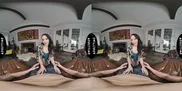 UP CLOSE VR - Horny Petite Sarah Lace Shows You Her Riding Skills On Your Hard Cock - POV