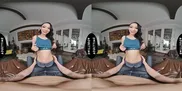 UP CLOSE VR - Horny Petite Sarah Lace Shows You Her Riding Skills On Your Hard Cock - POV