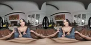 UP CLOSE VR - Horny Petite Sarah Lace Shows You Her Riding Skills On Your Hard Cock - POV