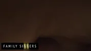 FAMILY SINNERS - Brunette Stepsister Gets Wild With Her Stepbrother When No One Else Is Home