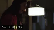 FAMILY SINNERS - Brunette Stepsister Gets Wild With Her Stepbrother When No One Else Is Home