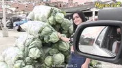 Carne Del Mercado - Rebel Latina Teen Gets Double Teamed In The Garden
