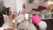 Tiny Sexfreak StepDaughter Freya Von Doom Gets Pussy Stretched By StepDad Scott Trainer 3/4