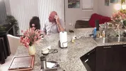 Tiny Sexfreak StepDaughter Freya Von Doom Gets Pussy Stretched By StepDad Scott Trainer 3/4