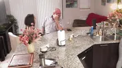 Tiny Sexfreak StepDaughter Freya Von Doom Gets Pussy Stretched By StepDad Scott Trainer 3/4