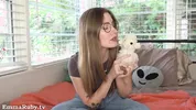 ASMR * Be Quiet while Fucking your Girlfriend at her Parents' House * Emma Ruby