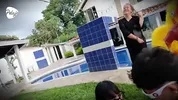 I'm upset with my stepbro, I challenge him to an oil fight match outside the house, if i win we fuck