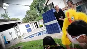 I'm upset with my stepbro, I challenge him to an oil fight match outside the house, if i win we fuck