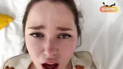 The stepdaughter really likes how her stepfather wakes her up and fills her pussy with hot cum.