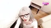 Tiny Asian Girl First Time Fucking in Parents Bed - creampie, footjob, amazon