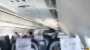 Public Cock Flashing in Airplane - I Brought Stranger to Cum in Two Minutes