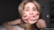 CumDumpsterTeens - BROKEN SLUT SERVICES HIS FAT COCK - Carla Cute